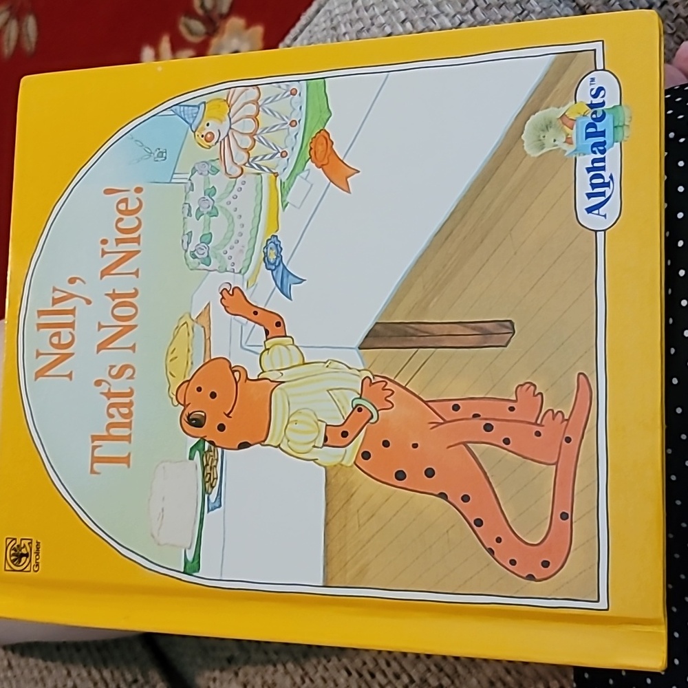 Nelly, That's Not Nice Hardcover Book from AlphaPets Series